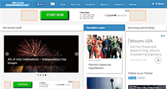 Desktop Screenshot of 4thofjulyindependenceday.com